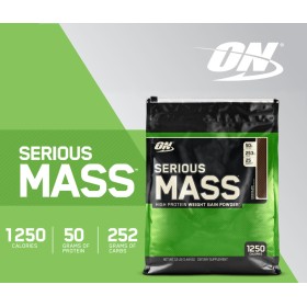 Serious Mass 12lbs By Optimum Nutrition (5.44Kg)
